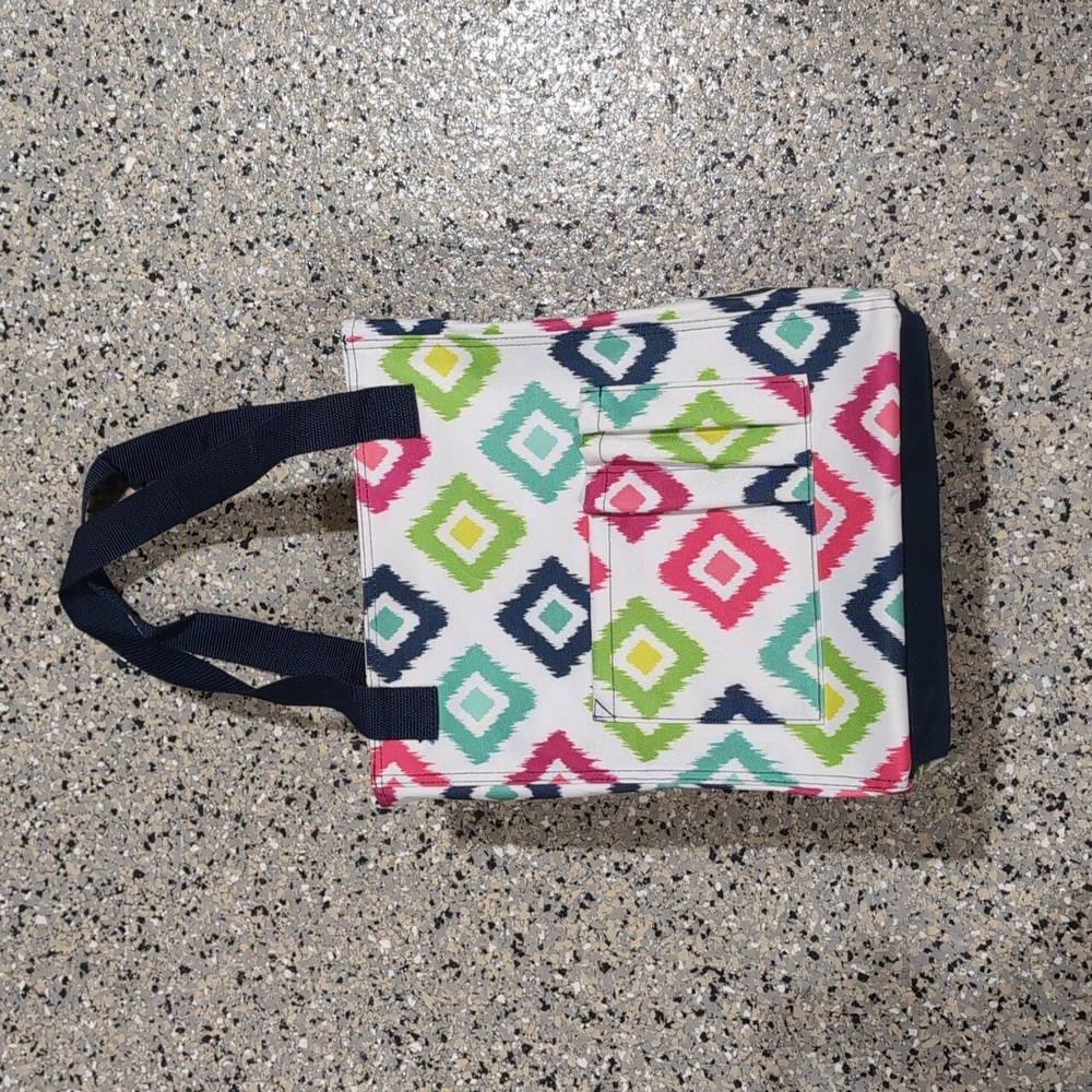 Thirty-One Multicolor Geometric Tote Bag